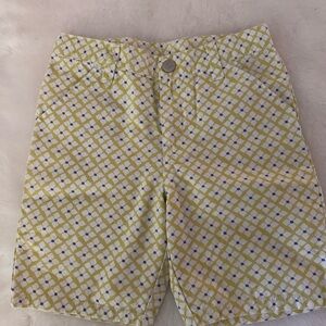 Gymboree Yellow Geometric Men Shorts
